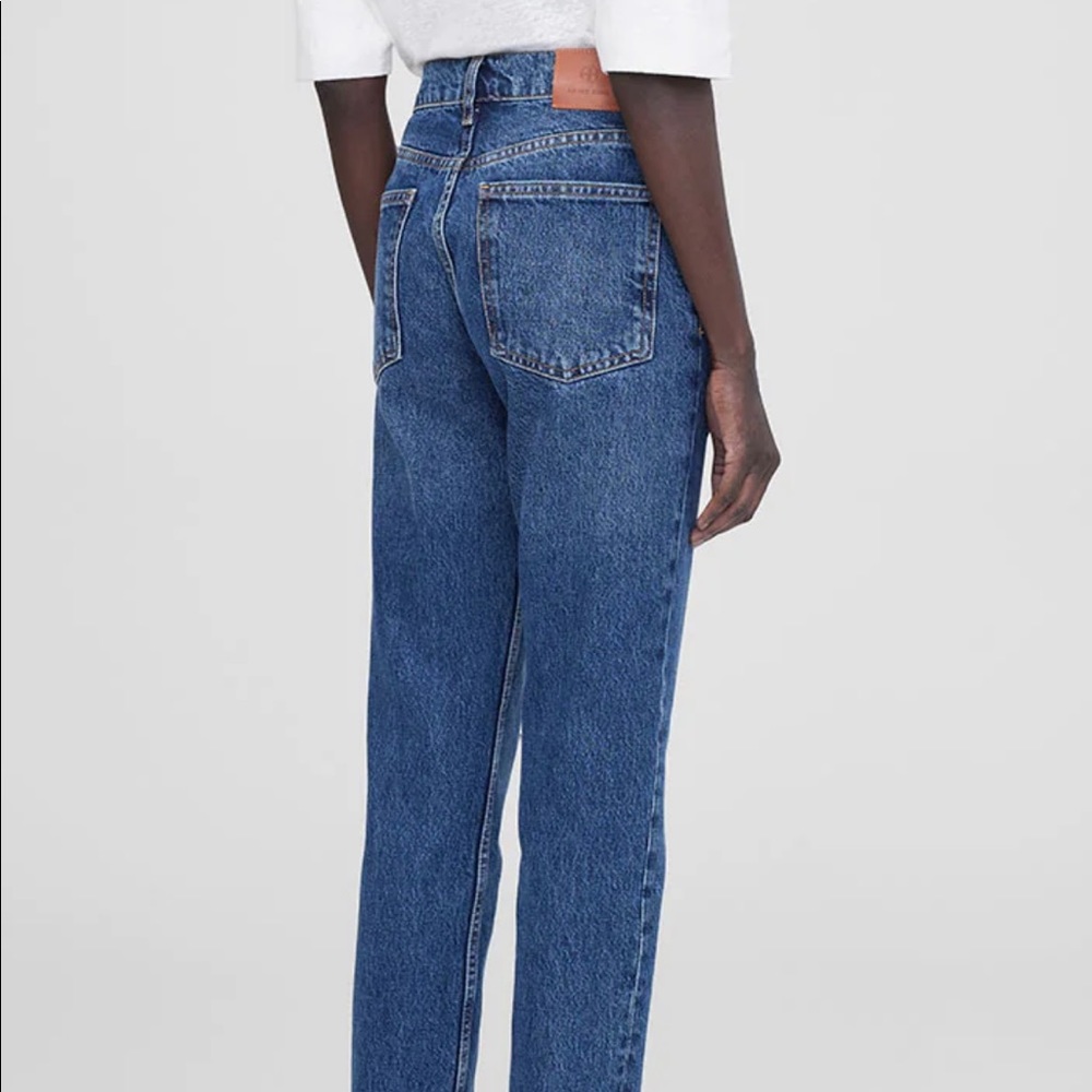 Anine Bing Sonya Jeans NWT size 27 mid indigo